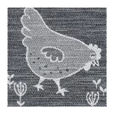 Geschirrtuch Henriette, 45x73 cm