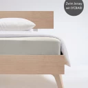 Topper Elasto Spannleintuch, 90x200 cm