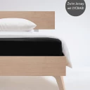 Spannleintuch Elasto Comfort 180x200 cm dunkel