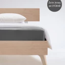 Spannleintuch Elasto Comfort 180x200 cm dunkel