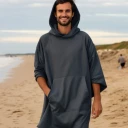 Poncho mit KAPUZE One Size