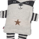 KÖRNERKISSEN Waschbär mit Dinkelspelzfüllung