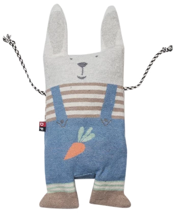 Körnerkissen Hase mit Dinkelspelzenfüllung