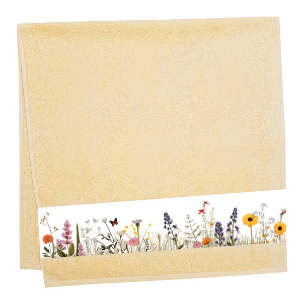 Gästetuch Blumenwiese 30x50 cm