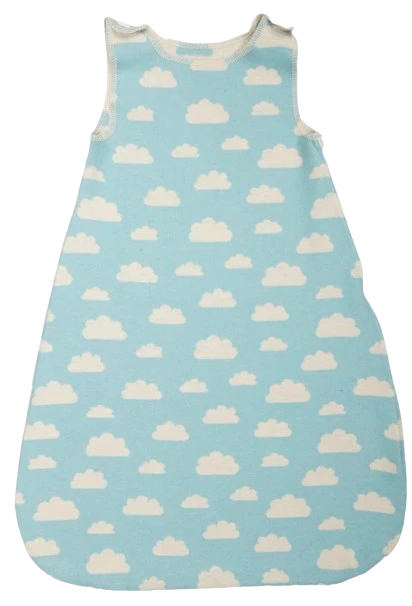 JUWEL Flanellschlafsack „Wolken allover“ bis 1 Jahr - nur noch 2 Stk. verfügbar!