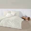 Melk Garnitur Karo inkl. Kissenbezug 70x90 cm