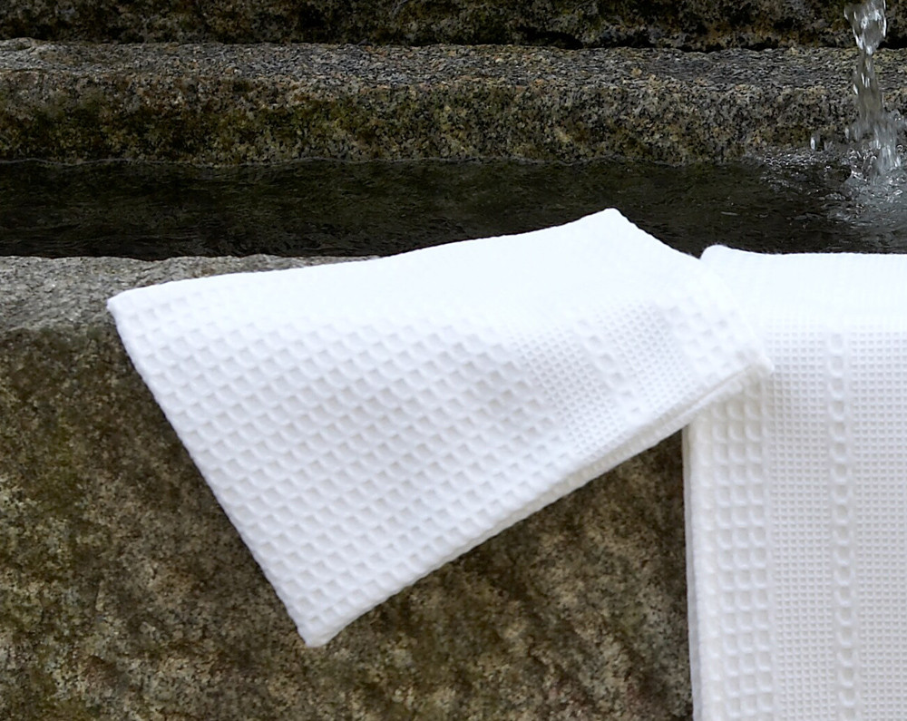 Waschhandschuh Waffel 18x24 cm