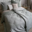 Flanellbettwäsche Lech WABEN Design, 140x200/70x90 cm