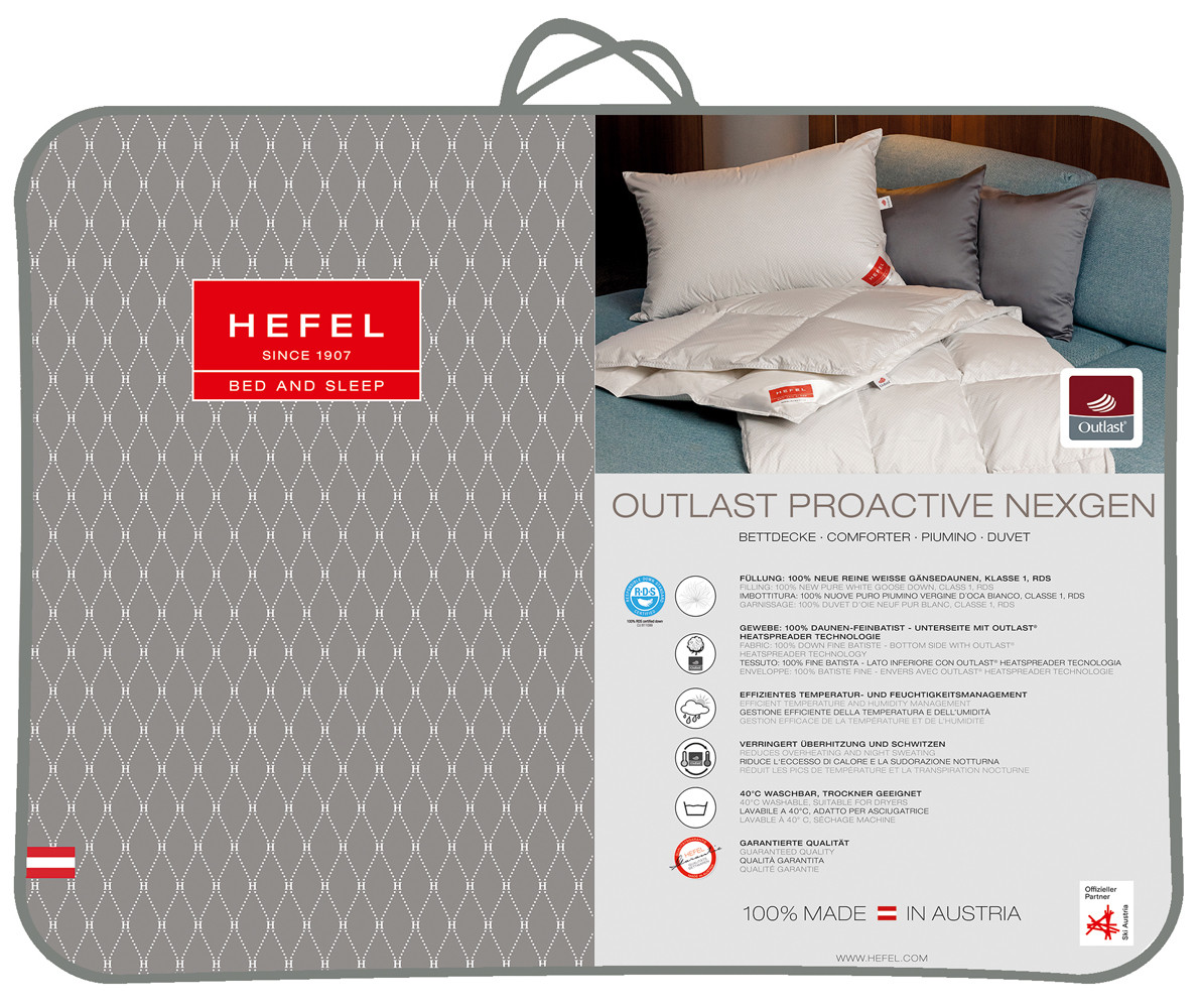 HEFEL Proactive NexGen all-season duvet