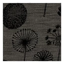 Halbleinen Gläsertücher Pusteblume Black, 45x73 cm