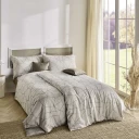 Bettwäsche Luxury Jacquard FORMEN ABSTRAKT inkl. 70x90 cm Kissenbezug