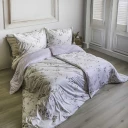 Jersey Wende-Bettwäsche Diamond MALVE inkl. Kissenbezug 70x90cm