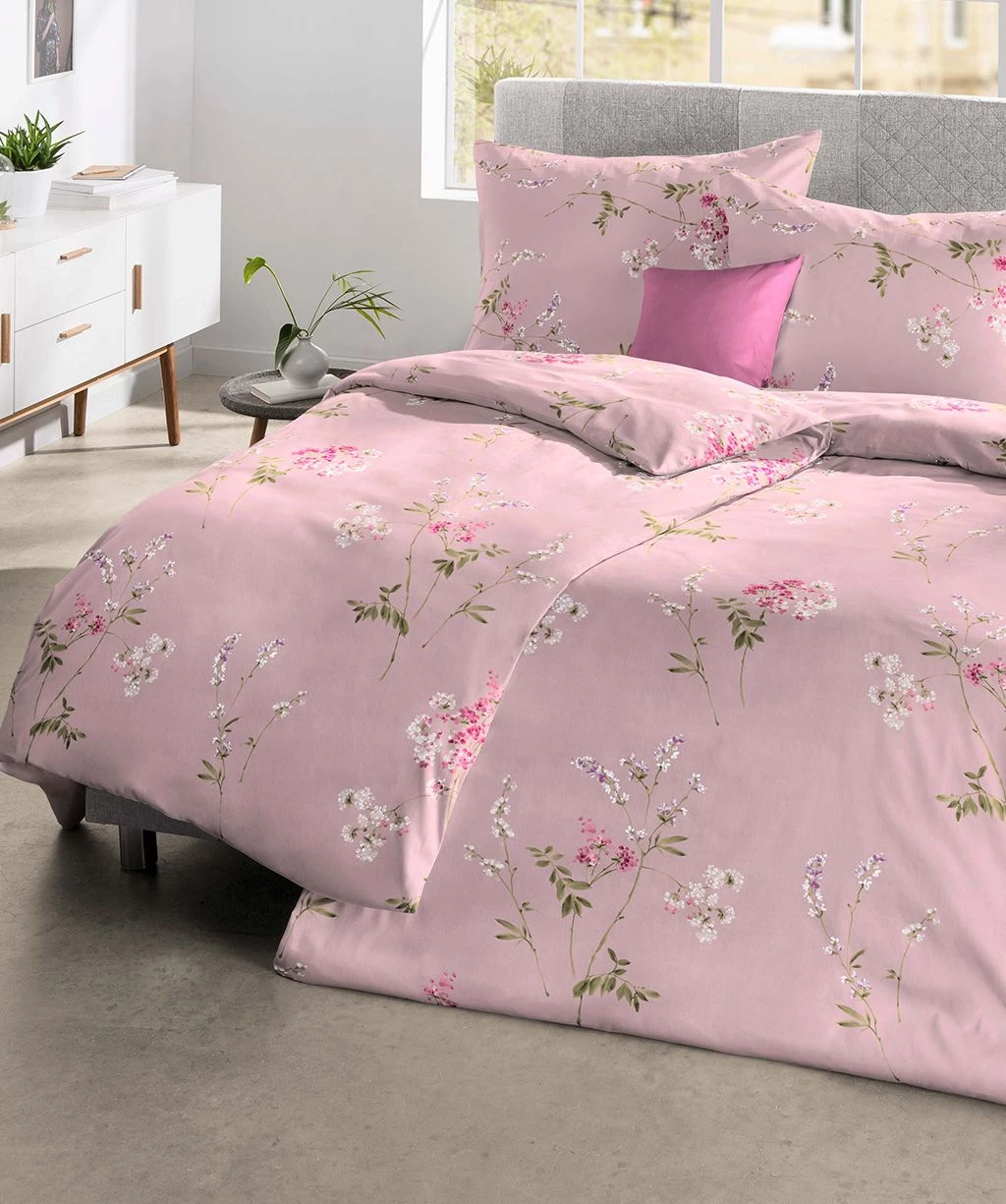 Jersey Bettwäsche Topas WILDE SANFTHEIT inkl. Kissenbezug 70x90 cm