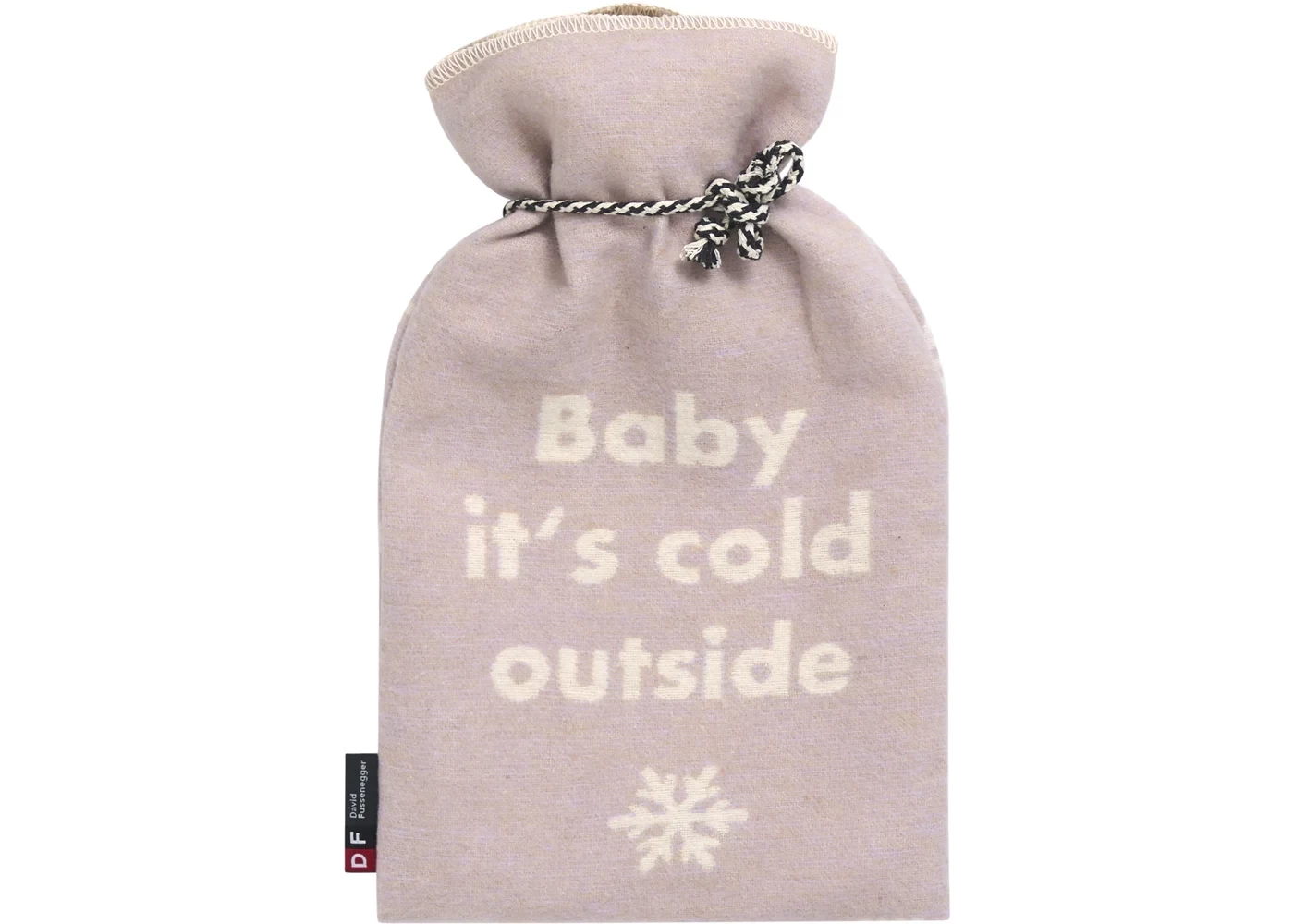 Silvretta Wärmeflasche BABY IT`S COLD OUTSIDE, 2 Liter (GRS), 38x21 cm