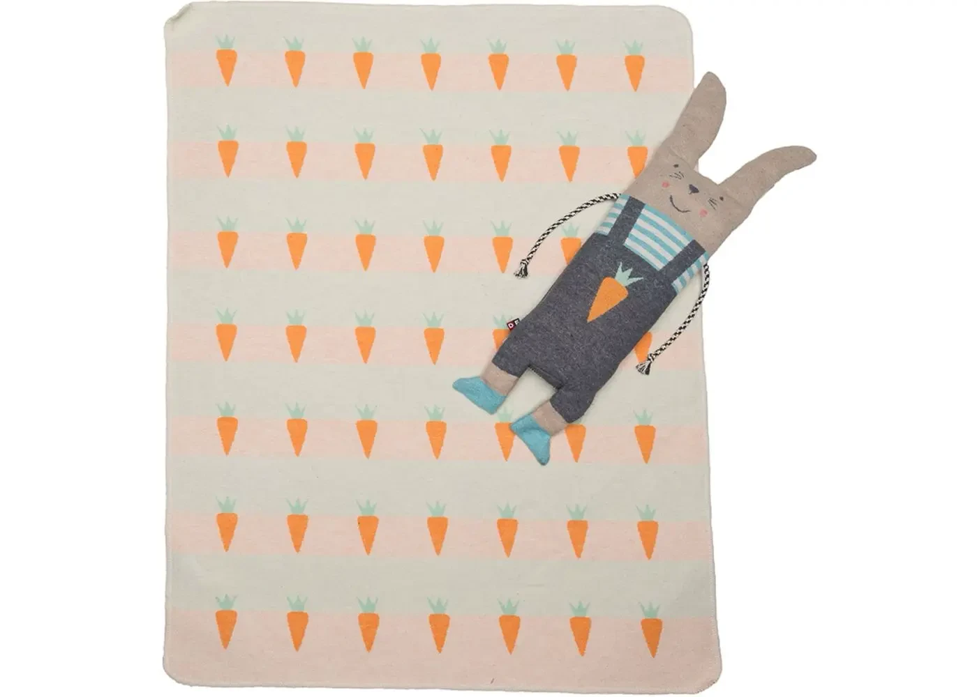JUWEL SET Decke in der Puppe “Hase”