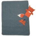 JUWEL SET Decke in der Puppe „Fuchs“ 90 x 70 cm