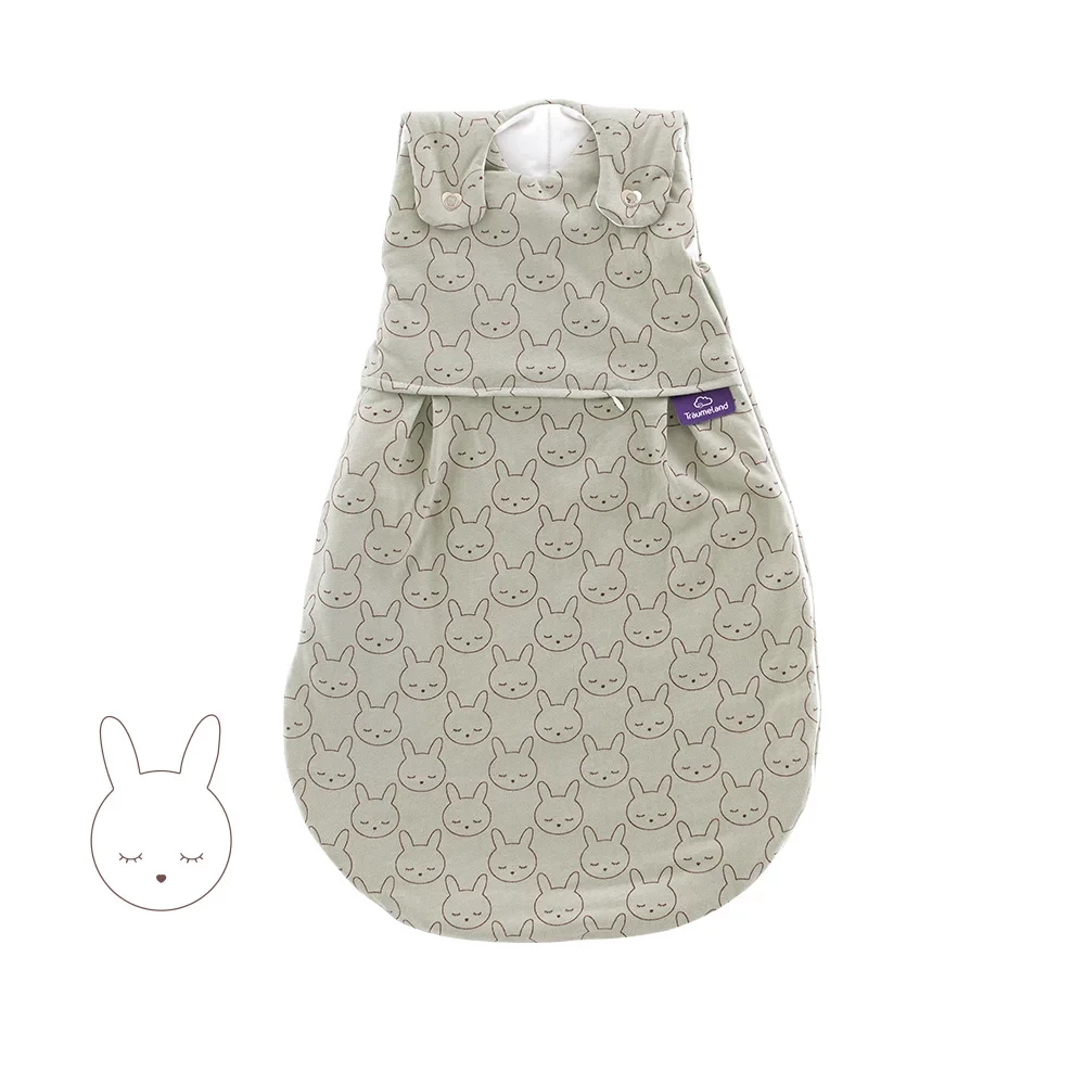 LIEBMICH Schlafsack Kuschelhase grün