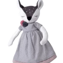 Große Puppe "Rehkitz" Mädchen (GOTS)