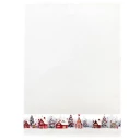 Waffel Geschirrtuch "Weihnachtstiere", 50x70 cm (2er SET)