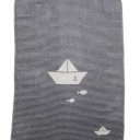 PANDA Babydecke “Schiff” 75x100 cm
