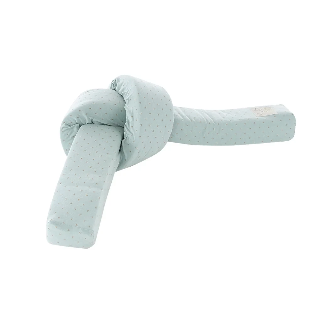 Bettschlange Twister blau