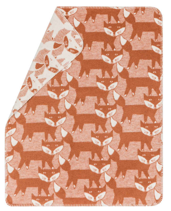 MILA Babydecke "Fuchsrudel" (GRS) 75x100 cm