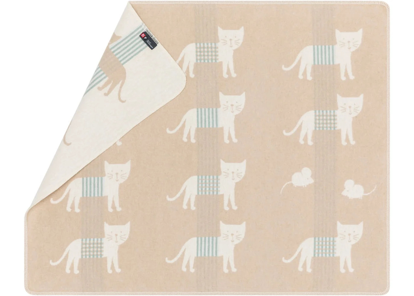 JUWEL Babydecke "Katzen" (GRS) 70x90 cm