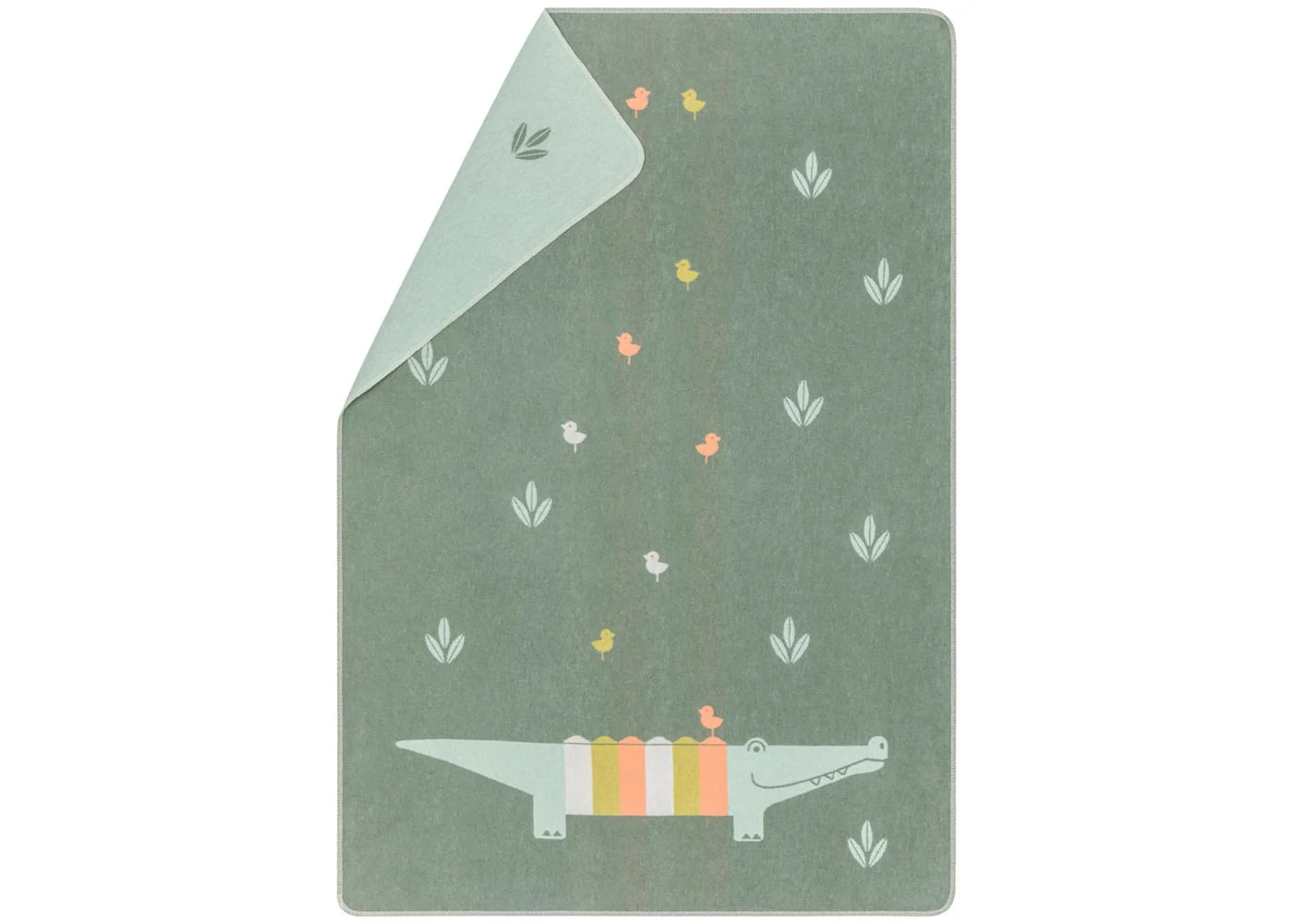 JUWEL Kinderdecke "Kroko" (GRS) 100x140 cm