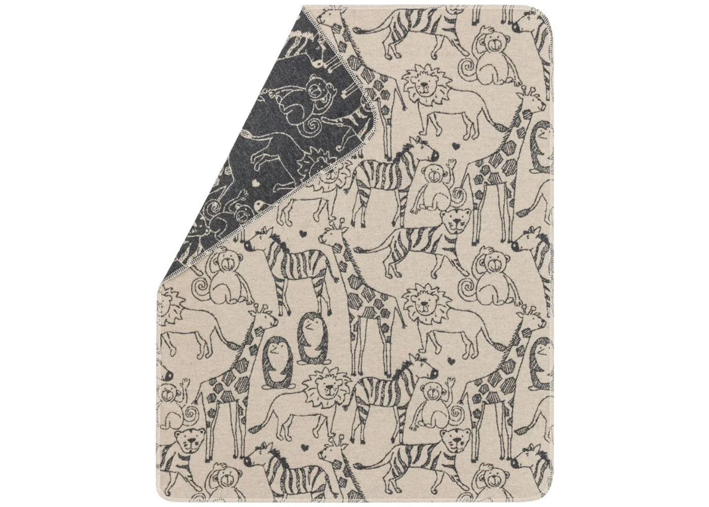 JUWEL Babydecke "Zoo" (GRS) 70x90 cm