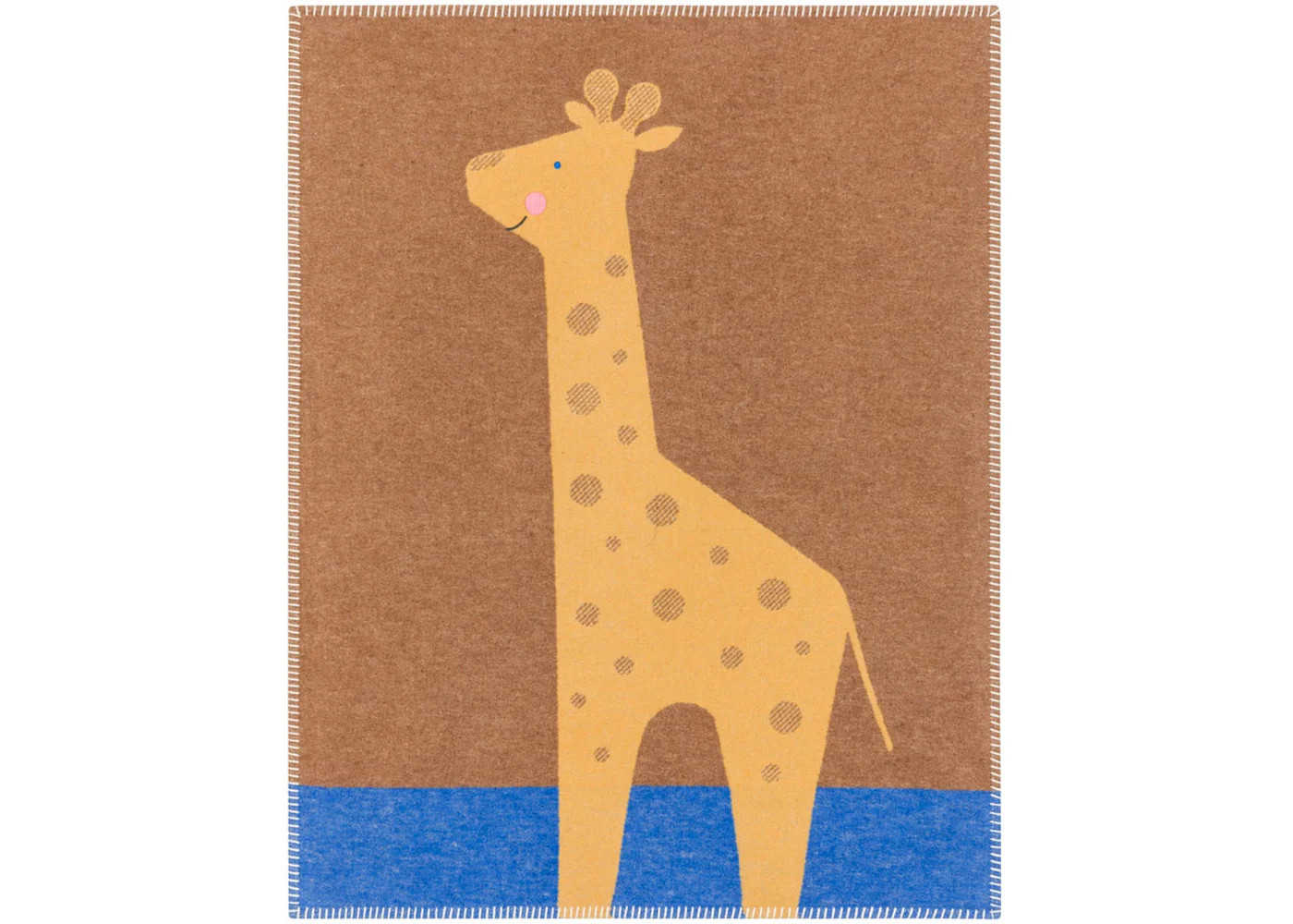 LILI Babydecke "Giraffe" inkl. Stick (GRS) 70x90 cm