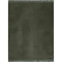 Wohndecke VIENNA uni mit Fransen (GRS), 200x150 cm