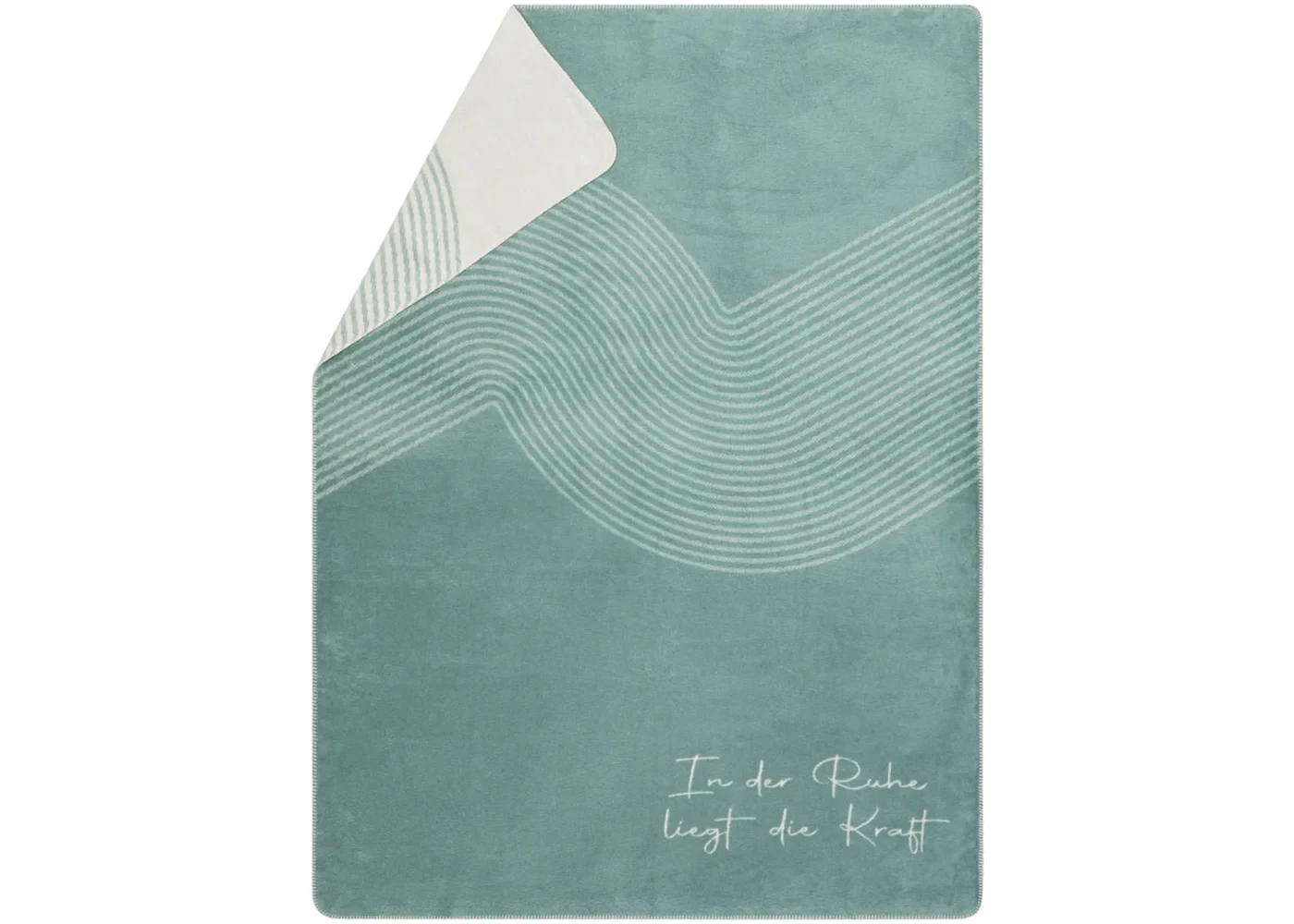 BAMBOO Wohndecke "in der Ruhe liegt die Kraft"
