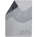 BAMBOO Wohndecke "in der Ruhe liegt die Kraft"