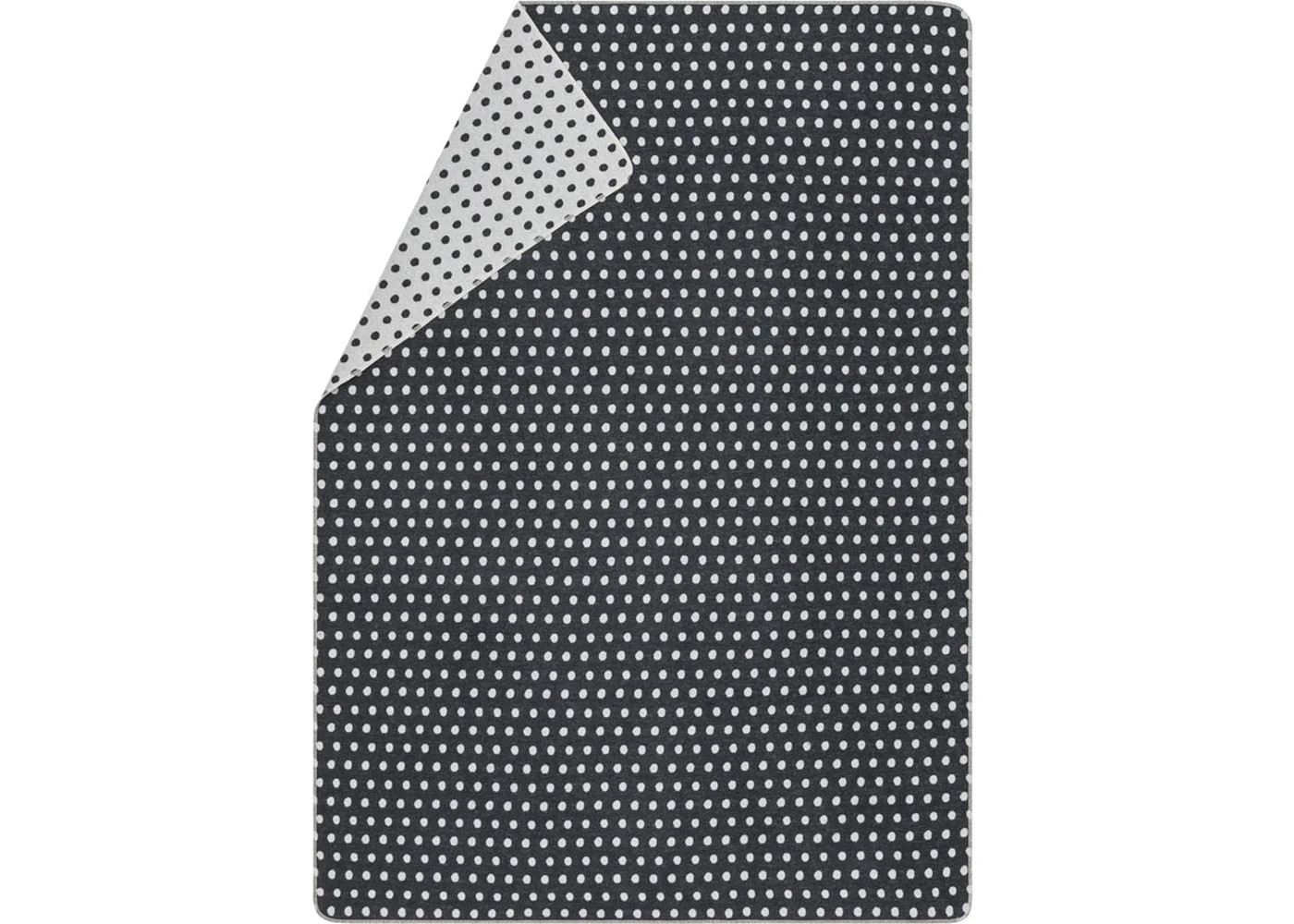 SILVRETTA Flanelldecke "Punkte" (GRS), 200 x 140 cm