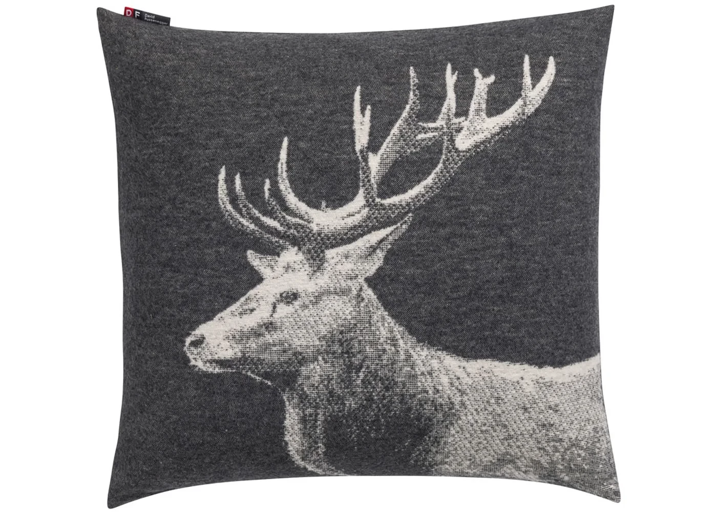 SILVRETTA Kissenhülle "Hirsch" (GRS), 50x50 cm