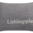 SILVRETTA Kissenhülle „Lieblingsplatz“, 40x60 cm