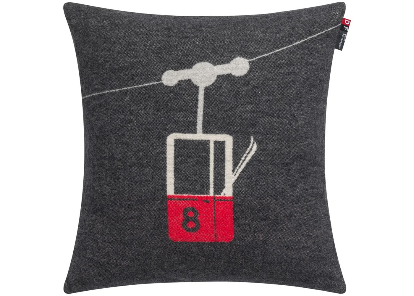 SILVRETTA Kissenhülle "Gondel" (GRS), 40x40 cm