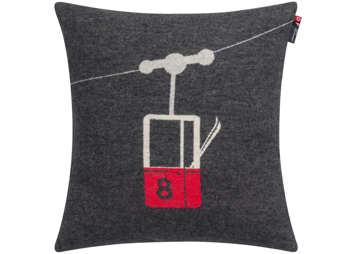 SILVRETTA Kissenhülle "Gondel" (GRS), 40x40 cm