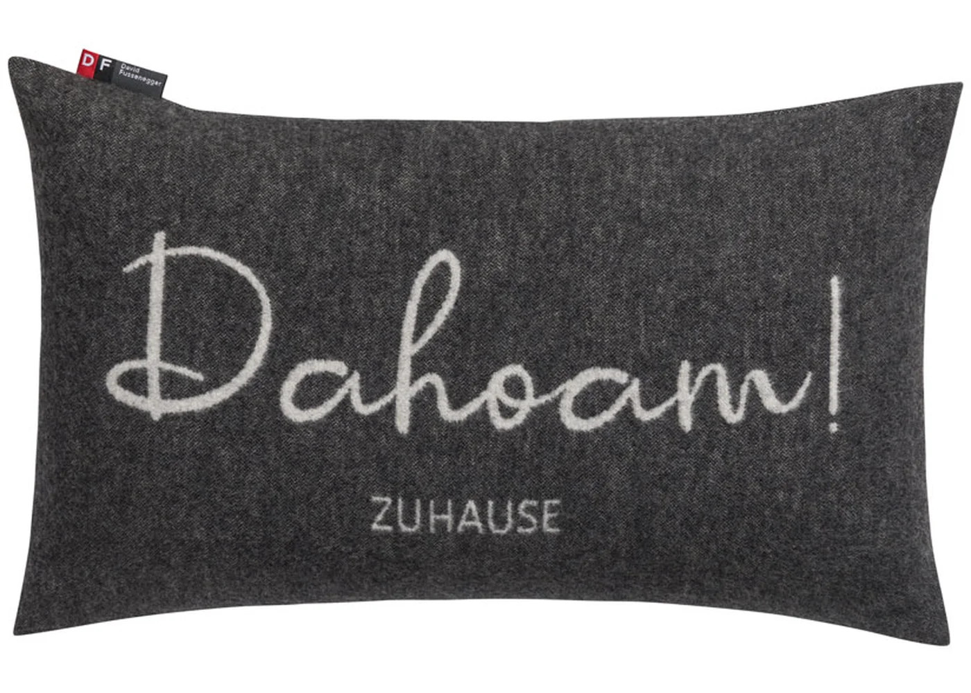 SILVRETTA Kissenhülle "Dahoam" (GRS), 30x50 cm