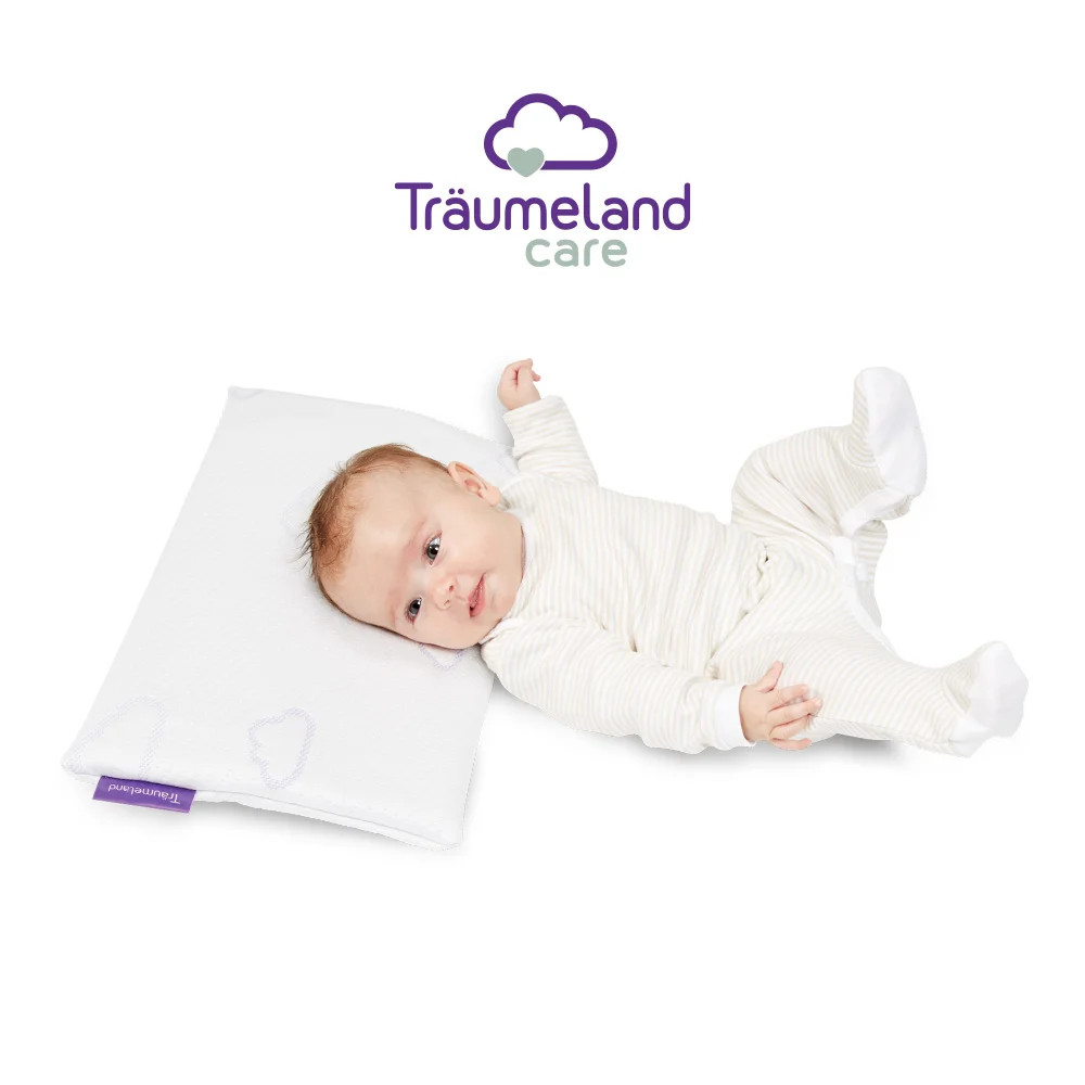 Care Wolke ergonomisches Babykopfkissen 25 x 40 x 3 cm