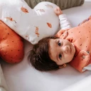 Kuschelkissen Herz mit Baby