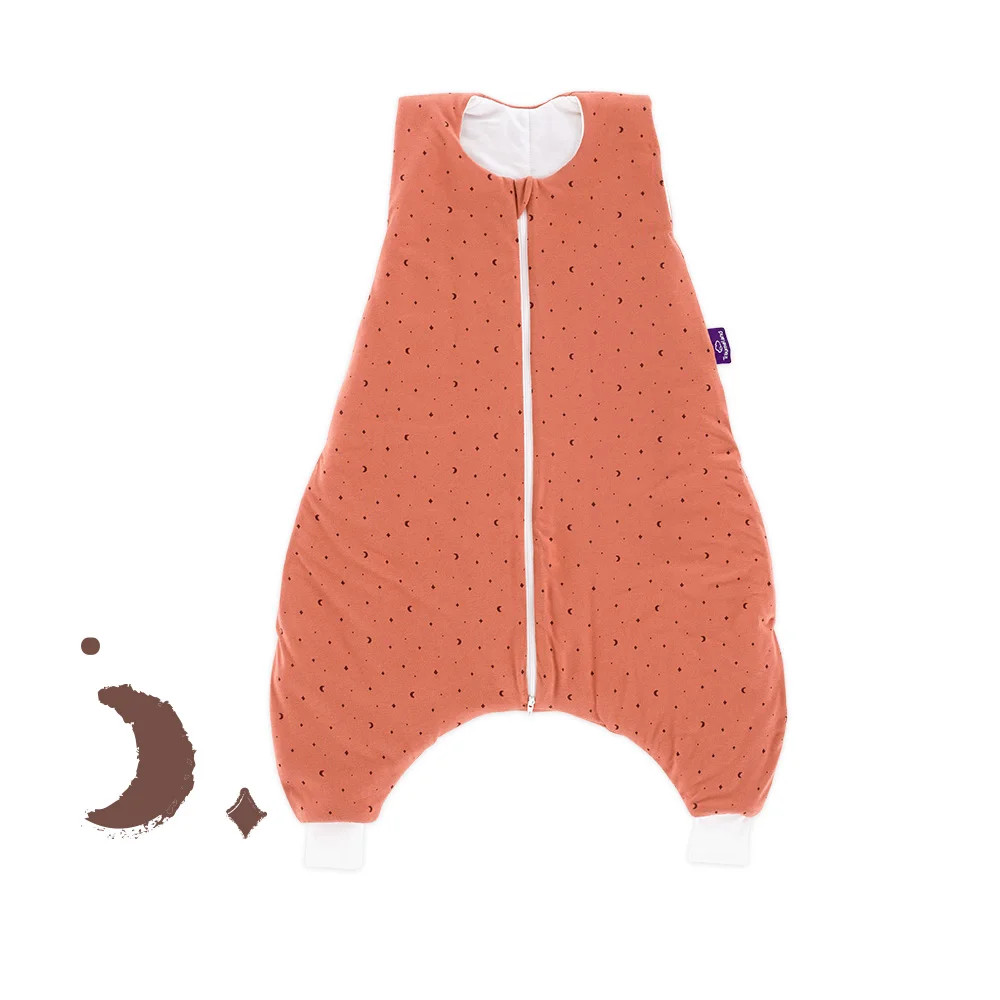 Ganzjahres Schlafanzug TO GO Moon Rost