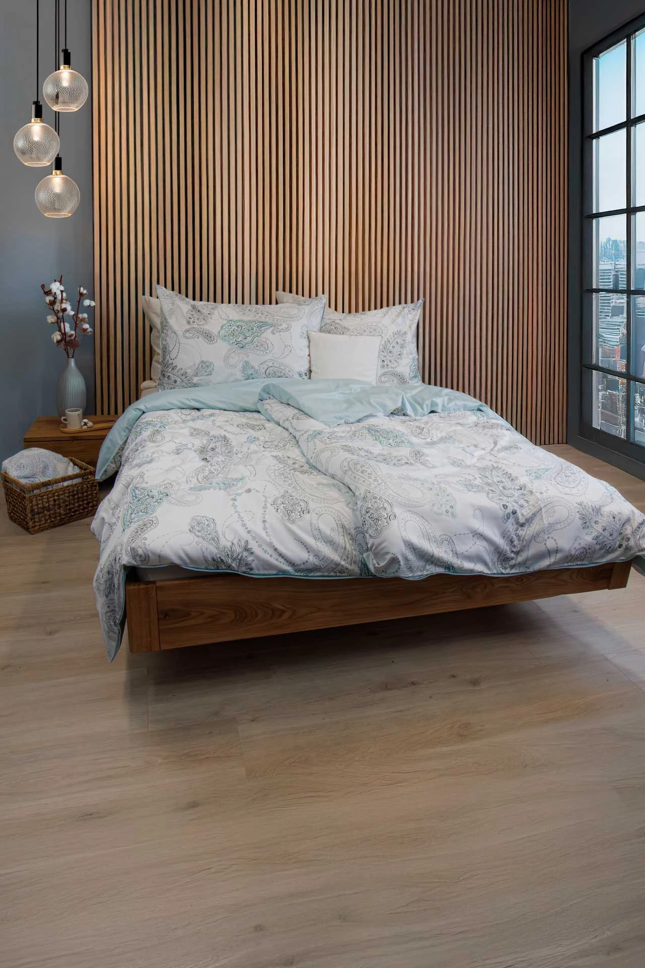 Wendebettwäsche BED ART Paisley-Muster modern