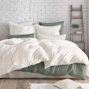 Bettwäsche in creme