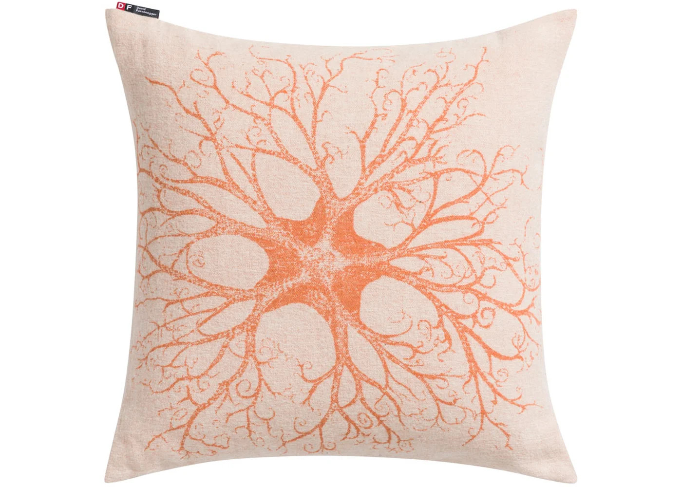 ALBA Leinen Kissenhülle "Koralle" (GRS), 50x50 cm