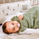 Bettschlange Little Farm grün