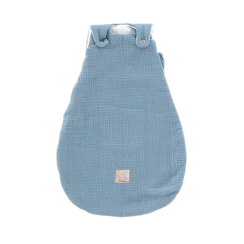 LIEBMICH Außenschlafsack Musselin hellblau