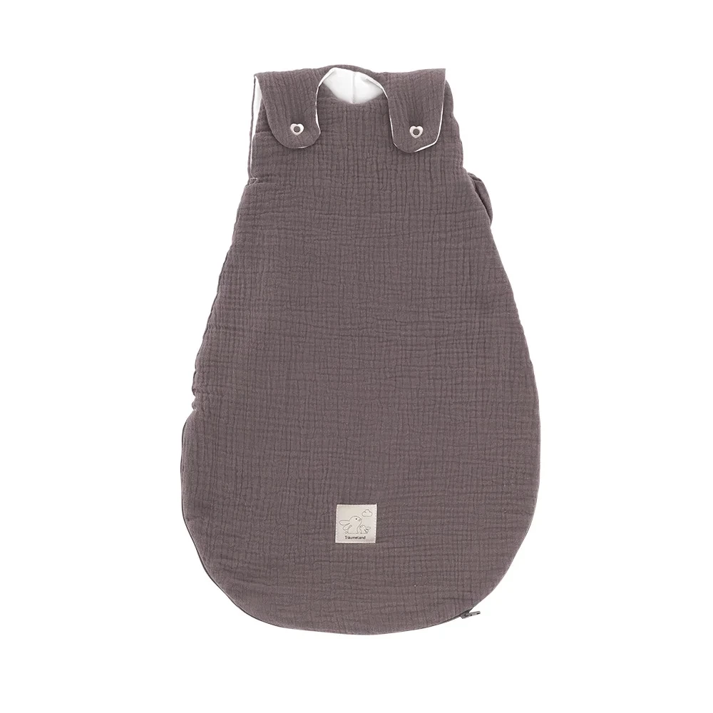 LIEBMICH Außenschlafsack Musselin schokopflaume