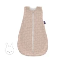 Sommerschlafsack LIEBMICH Baumwolle Kuschelhase beige