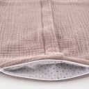 Sommerschlafsack LIEBMICH Baumwollmusselin kastanie